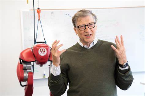 Bill gates with Casio MDV106B/ MDV106-1A watch