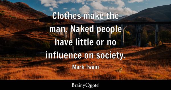 Mark Twain quote.